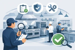 Auditoría cocina industrial sin fallas