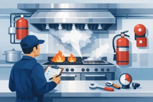 Commercial Kitchen Fire Suppression Inspection
