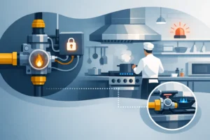 Gas Shutoff Interlock Commercial Kitchen Basics
