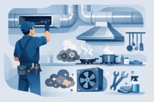 Mantenimiento ductos cocina sin fallas