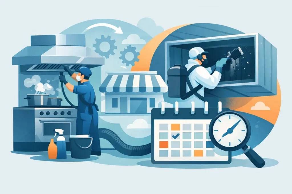 Restaurant Hood Duct Cleaning Schedule