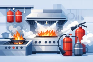 Tipos de sistemas de supresión en cocinas