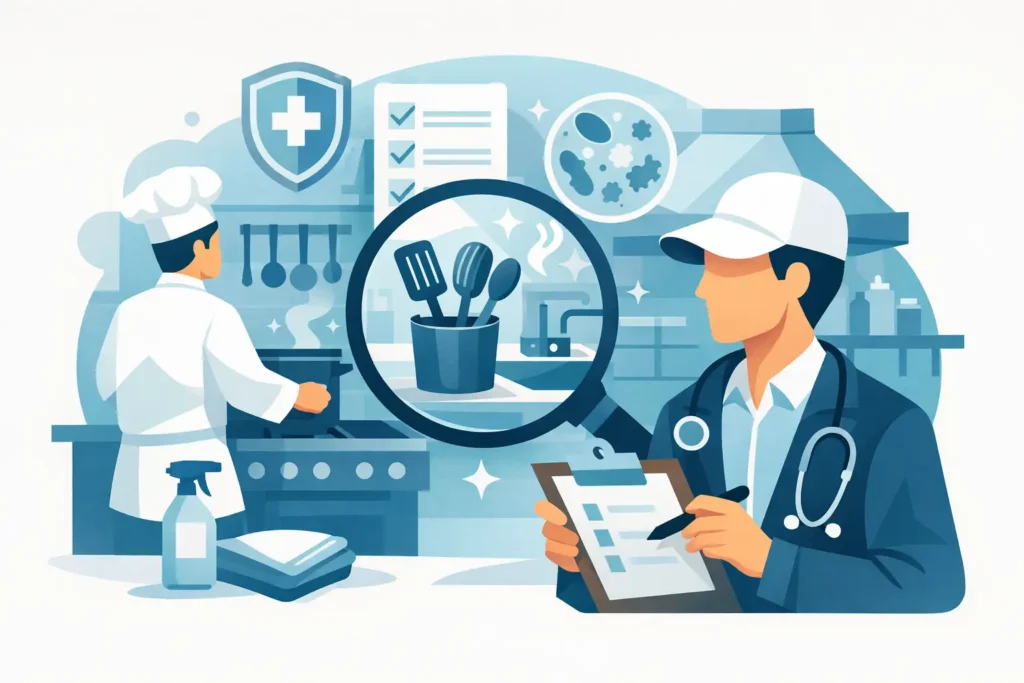 Cómo preparar auditoría sanitaria cocina