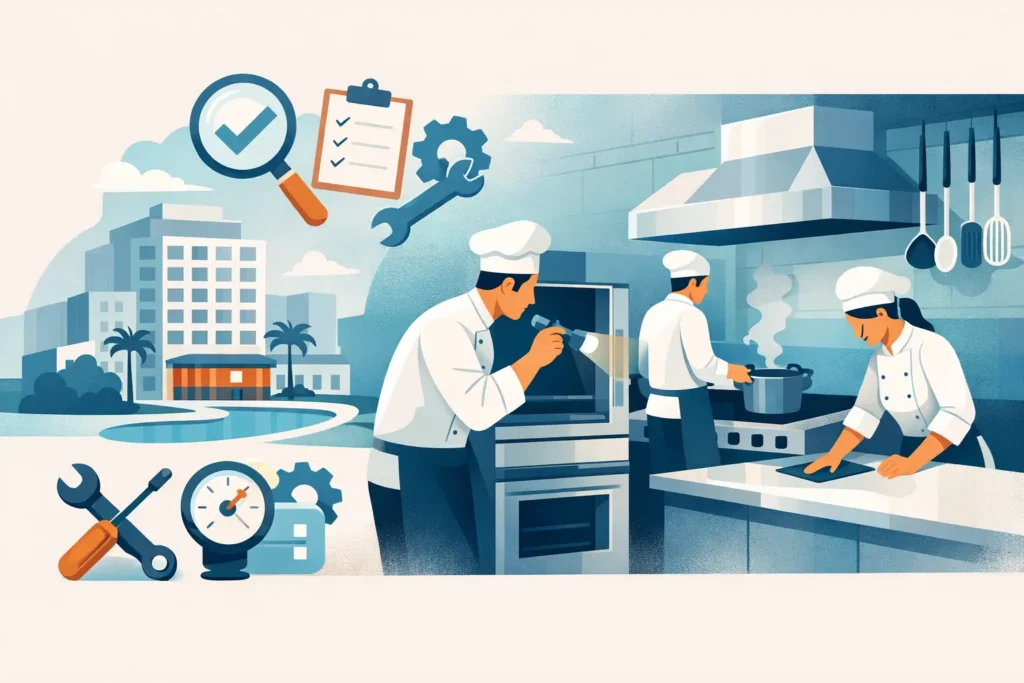 Programa preventivo cocinas hoteleras