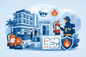 Guía de hospitality fire compliance