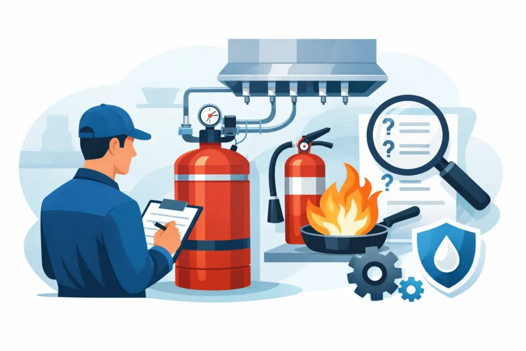 12 preguntas inspección NFPA 17A clave