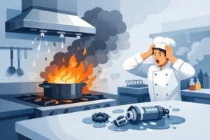 Por qué falla un sistema húmedo en cocina
