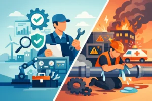 Servicio preventivo frente a reparaciones de emergencia