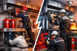 ANSUL versus PyroChem cocina: qué elegir