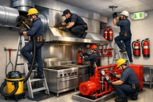 Control de grasa en cocinas comerciales