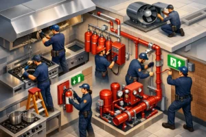 Norma NFPA 96 para campanas de cocina comercial