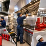 Cómo evaluar cobertura de extintores en cocina