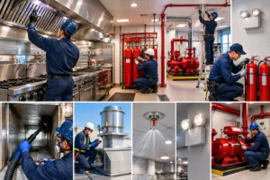 Equipos esenciales de seguridad en cocina comercial