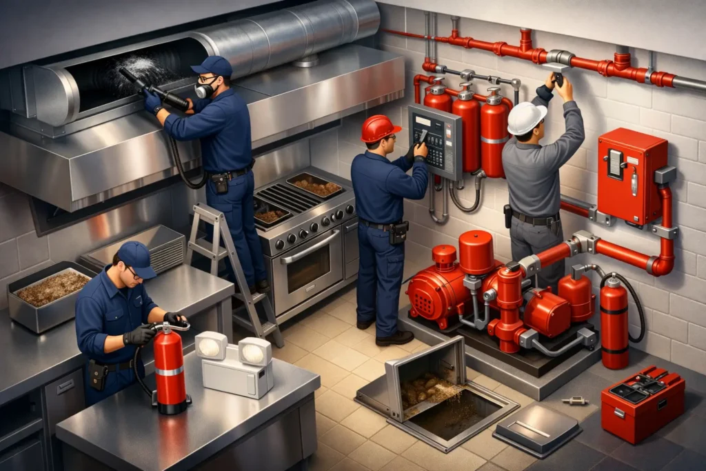 Guía de enlaces fusibles en cocinas comerciales
