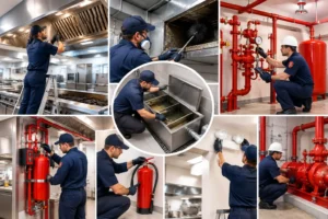 Mantenimiento de trampas de grasa en cocinas comerciales